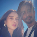 WATCH: Aditi Rao Hydari glows in love with fiancé Siddharth as they share sunkissed moments