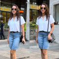 Triptii Dimri’s latest outfit shows denim skirts are a classic statement piece that never goes out of style