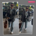 Malaika Arora slays her airport look in crop shirt and blazer, finishes off with stylish Miu Miu bag worth Rs 3,57,900