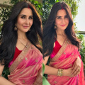 Katrina Kaif serves Karwa Chauth magic in pink tissue saree paired with ombre velvet blouse and it’s absolutely stunning 