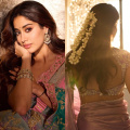 Janhvi Kapoor serves 2 desi looks within 24 hours in colorful see-through sarees for Diwali puja; pick your favoirite