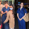 Tamannaah Bhatia repeats her denim maxi dress for a stylish airport look; champions sustainable fashion like no other