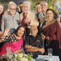 Shyam Benegal's PICS with Shabana Azmi, Naseeruddin Shah, Kulbhushan Kharbanda & Divya Dutta from his 90th birthday bash take over internet after filmmaker's demise