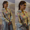 Sharvari breaks traditional fashion bar with her look in Mehtab Bagh Lunar Blossom Kalidar Kurta set worth ₹1.3 lakh