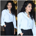 Sobhita Dhulipala wears a basic outfit but serves ULTIMATE 9 to 5 OOTD look in white shirt and formal black pants