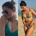 Ananya Panday rocks stylish bikinis and bodycon dresses, making her beachside vacation look effortlessly cool