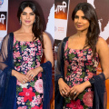 Priyanka Chopra’s blue floral Sabyasachi churidar suit at the Paani premiere embodies the ultimate desi dream girl look