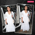 Radhika Merchant radiates in no-makeup look, white midi dress and Loro Piana bag worth Rs 2,36,228