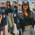 Priyanka Chopra sports biker-girl aesthetic in street-chic leather jacket and cool NY Giants hat worth Rs 4K