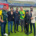 PICS: Ajay Devgn and son Yug enjoy 'legendary time' with Brett Lee and Jacques Kallis in London; fans react