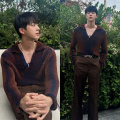 BTS' Jin makes debut appearance at Milan Fashion Week; spotted sitting beside Dakota Johnson, Nicola Coughlan