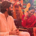 INSIDE PICS of Naga Chaitanya-Sobhita Dhulipala's Haldi ceremony: Bride and groom-to-be feel loved with a side of flower shower