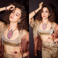 Sanya Malhotra adds old charm to her three-piece custom outfit with vintage brocade neckpiece worth Rs 19,950