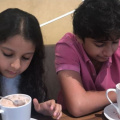 International Coffee Day: Mahesh Babu's wife Namrata Shirodkar shares UNSEEN PIC of kids Gautam and Sitara as they sip their cozy cup