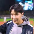 BTS’ J-Hope impresses fans with first pitch throw at Korean Series baseball game in Gwangju; cheers for KIA Tigers from gallery