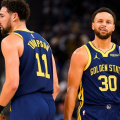 Stephen Curry's Disgusted Reaction to Klay Thompson with New Mavericks Teammate Goes Viral