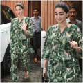 Ananya Panday’s affordable green-hued tropical print co-ord set is made for casual outings with besties