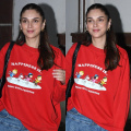 Aditi Rao Hydari exudes COLLEGE GIRL vibes in oversized sweatshirt and miniskirt, serving inspo for campus crush look