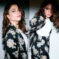 Tamannaah Bhatia is wrapped in petals with Rs 7,000 calf-length black skirt and mesmerizing eye-makeup