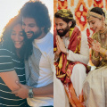 Nani and wife Anjana Yelavarthy bless newly-wed couple Naga Chaitanya and Sobhita Dhulipala at their wedding; WATCH