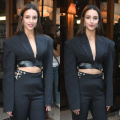 Triptii Dimri serves edgy corporate core in black cropped blazer and pants worth Rs 1, 12,692