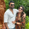 Newlywed Meera Nandan poses with her husband amidst scenic beauty; shares romantic pics
