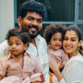 Nayanthara, Vignesh Shivan's twins have a refined taste in music and their reaction to Jr NTR's Chuttamalle is proof; WATCH