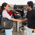 WATCH: Suriya's unexpected reunion with his Maattrraan co-star Kajal Aggarwal at Mumbai airport steals the limelight