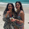 Ananya Panday enjoys beach time with sister Rysa during Seychelles holiday; Navya Nanda reacts to her stunning PICS