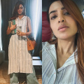 Samantha Ruth Prabhu’s striped kurta and wide-leg denim jeans combo is the ultimate friday workwear inspo for all women on the go