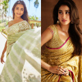 7 engagement saree ideas from the festive wardrobes of Katrina Kaif, Anushka Sharma and others