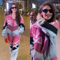 Sreeleela goes Gulaabi at airport as she flaunts her tracksuit look worth Rs 15,000