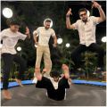 Ajay Devgn is coolest dad in town as he enjoys bungee jumping with son Yug, nephews on New Year; Kajol, Vatsal Sheth, Ishita Dutta join the fun; PICS