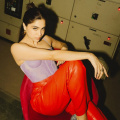 Throwback: Sharvari pulled off color-blocking trend with corset-style lavender top and red leather pants, it looked absolute fire; take cues 