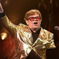 Elton John Attends The Devil Wears Prada Musical Premiere But Couldn't See the Show Because of Loss of Eyesight