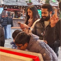 Jr NTR takes a fun carnival ride, enjoys games with his sons and wife Pranathi at Hyde Park in London; VIRAL videos