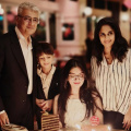 Ajith Kumar flexes his suave salt and pepper look in formals poses for rare family photo on daughter Anoushka’s birthday