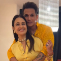 Mom-to-be Yuvika Chaudhary flaunts baby bump for FIRST time after announcing pregnancy with husband Prince Narula; WATCH