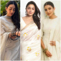 Navratri 2024 Day 5 color: Alia Bhatt, Anushka Sharma, Karisma Kapoor, and others show us how to SLAY in white outfits