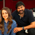  'Spoilt rotten everyday by Megastar': Trisha Krishnan shares PIC savoring feast by Chiranjeevi on sets of Vishwambhara 