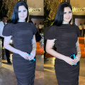 Katrina Kaif effortlessly slays the Color of the Year, Mocha Mousse, in a stunning ruched dress worth Rs 1,98,100