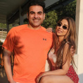 Arbaaz Khan doesn't want to let go wife Sshura Khan's hand even while taking a nap; her response is too cute to miss