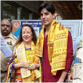 WATCH: Sidharth Malhotra embraces festive spirit as he chants ‘Ganpati Bappa Morya’ during Siddhivinayak Temple visit with mom