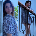 Tamannaah Bhatia’s birthday getaway in Goa is all about flowers and fashion, with her blue floral dress taking center stage