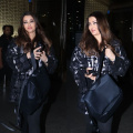 Aishwarya Rai Bachchan brings all-black drama to Mumbai Airport with a chic monochrome look; the epitome of cool and classy 