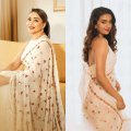 Fashion Face-Off: Madhuri Dixit or Keerthy Suresh, which of these 2 divas styled the Pero floral print saree better?