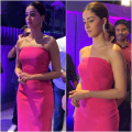 Ananya Panday brings sassy back in embellished strapless pink bodycon dress worth Rs 50K and that’s the babelicious energy we like to see