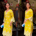 Ananya Panday’s no-makeup, yellow kurta look is a lesson in easy style, finished with Hermes Oran sandals worth ₹69K