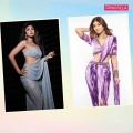 3 times Shilpa Shetty Kundra showed us how to slay in statement saree gowns with fiery side slits