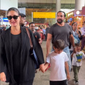 Kareena Kapoor Khan holds Taimur close, Saif Ali Khan lifts Jeh in joy as Pataudi family returns from their vacations; WATCH